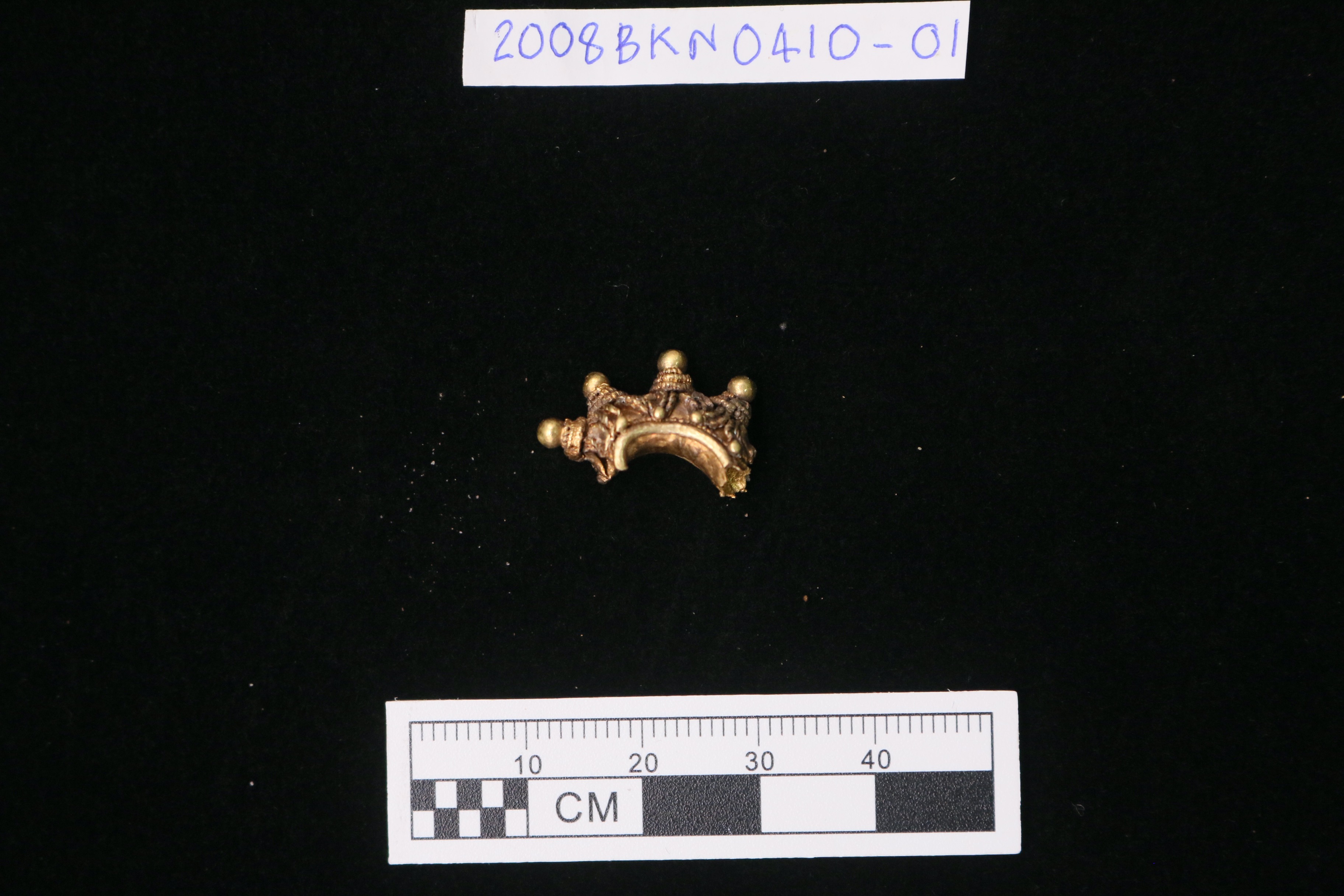 Gold split-ring
